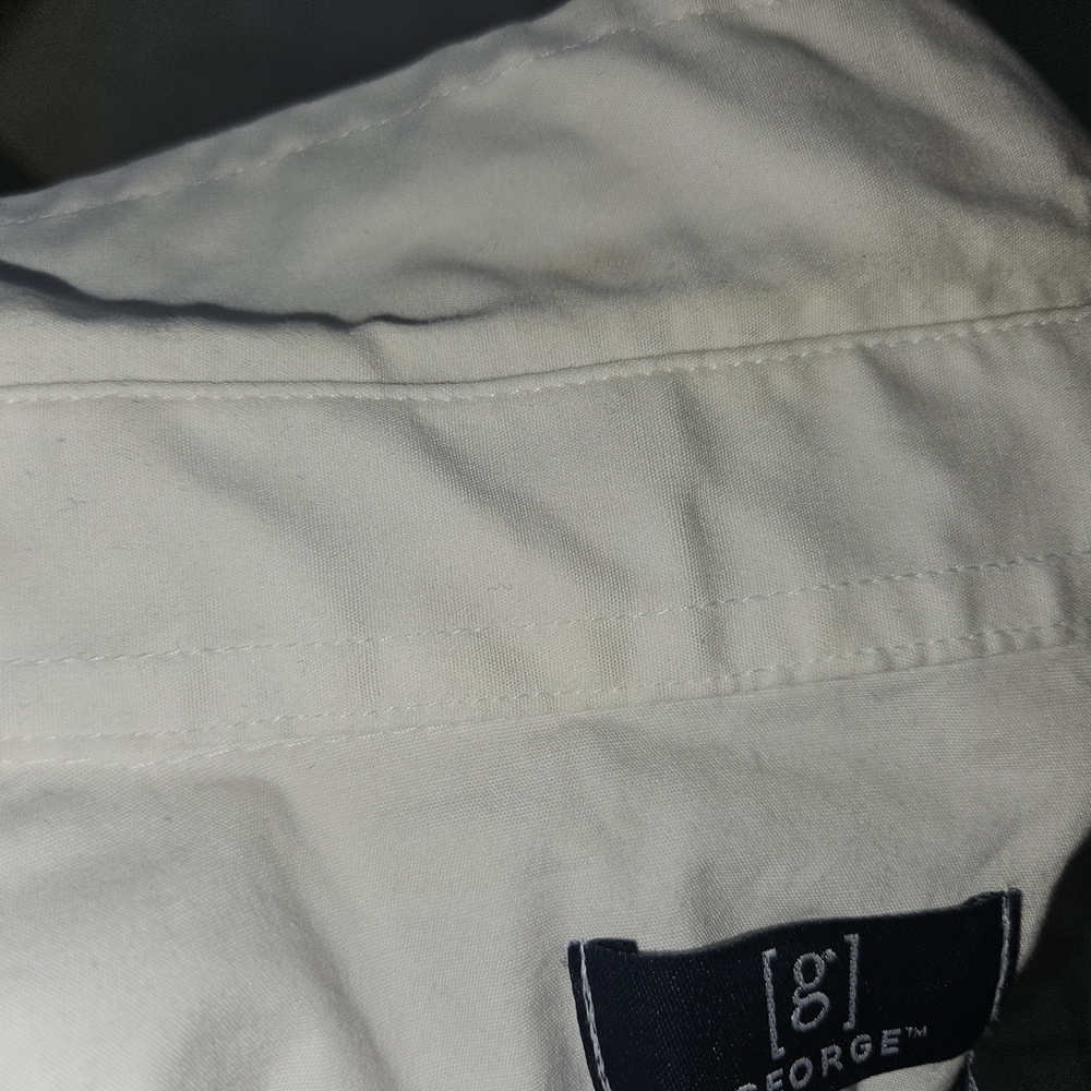 White Button-Up Shirt - Picture 6 of 6